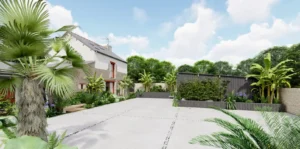 Conception de jardin par Fred Toma, paysagiste à Bruz.